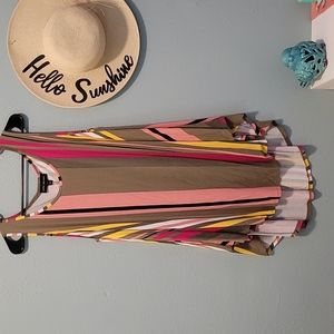 Lane Bryant multi color sleeveless blouse. 18/20